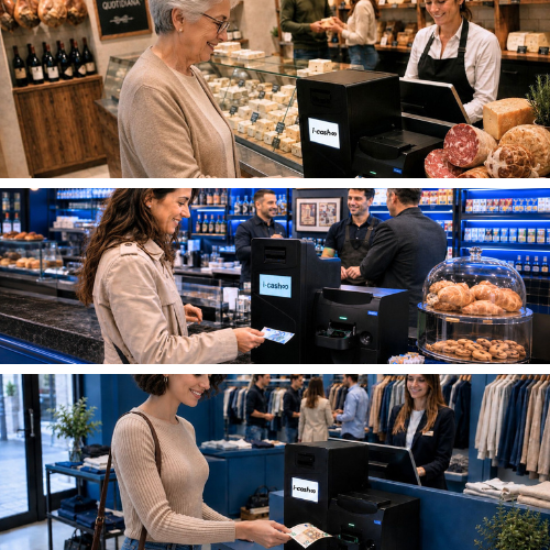 Negozi con casse automatiche i-cash